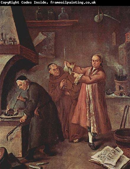 Pietro Longhi Die Alchemisten